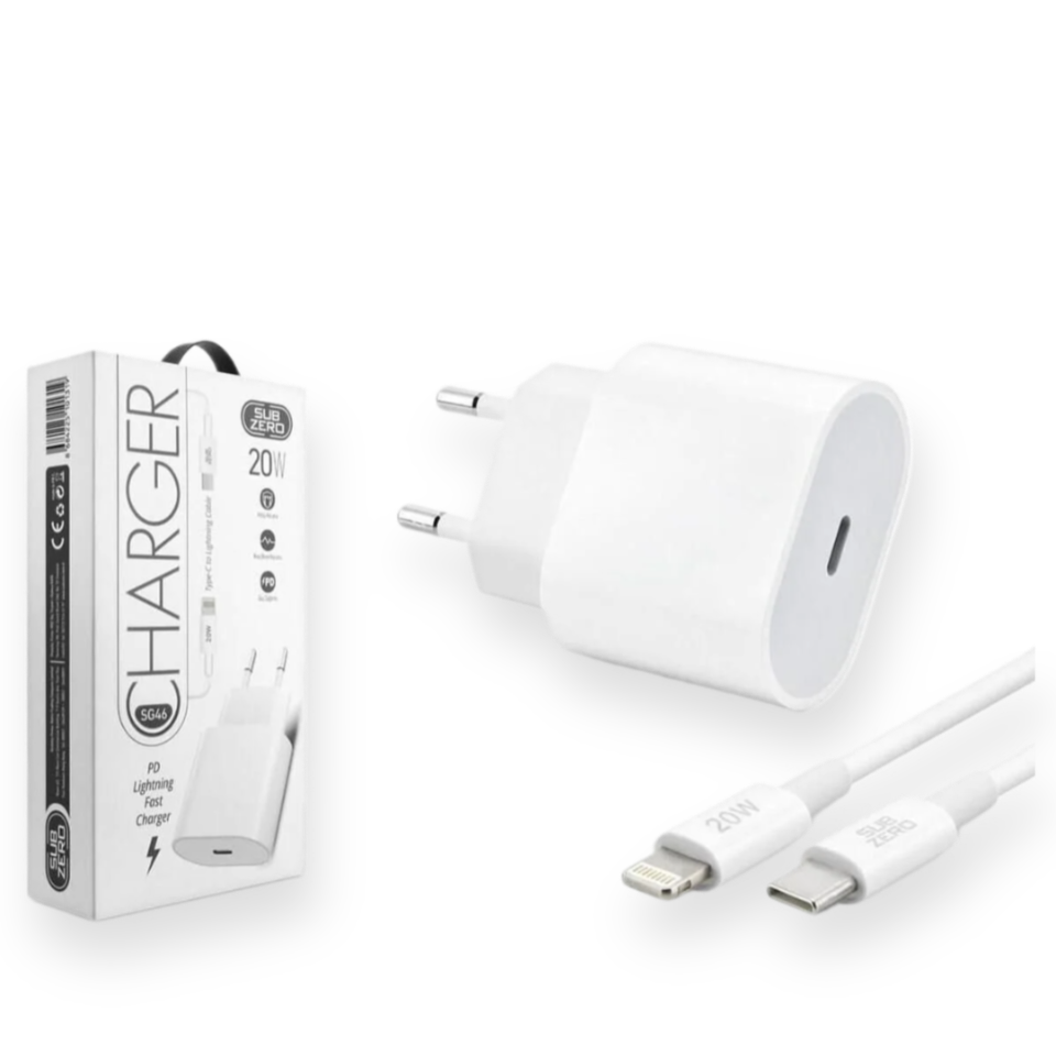 Subzero SG46 • 20W Next-Gen Type-C iPhone Charging Set - Image 3